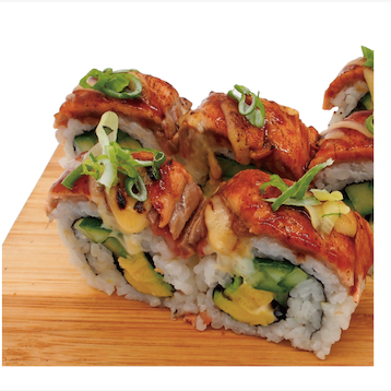 Aburi Salmon Maki (8 Pcs)