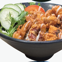 Octopus Karaage Don