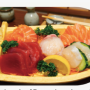 Mixed Sashimi Deluxe (15 Pcs)